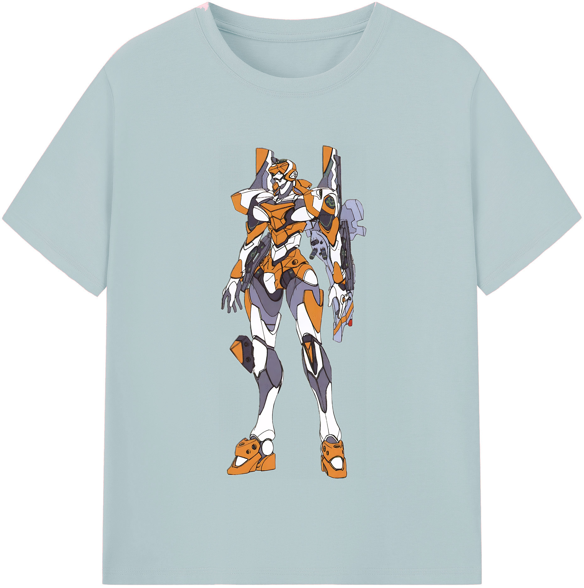 （画像用） EVA 新世紀エヴァンゲリオン 綿100％半袖Tシャツ（フロントプリント）